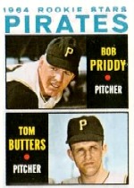1964 Topps Baseball Cards      074      Rookie Stars-Bob Priddy RC-Tom Butters